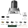 Đèn Spotlight Âm Trần Viền Mỏng Vuông MG-100302P55