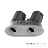 Đèn Spotlight Đôi Viền Mỏng MG-100305E75-2