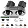Đèn Spotlight Trimless Đôi MG-100303T75-2
