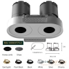 Đèn Spotlight Trimless Đôi MG-100303T75-2