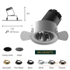 Đèn Spotlight Trimless MG-100302T70