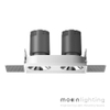 Đèn Spotlight Trimless Vuông Đôi MG-100302PT55-2