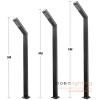 Đèn Cột Sân Vườn Năng Lượng Mặt Trời MG-SL018