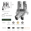 Đèn Spotlight 4 Bóng Thò Thụt MG-LS3005E70-4