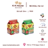 MÌ ĂN LIỀN CHÚ HỀ ANPAMAN NISSIN MUHI TÚI 88G GỒM 3 GÓI NHỎ (CHO TRẺ TỪ 12M+)