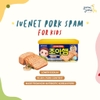 THỊT HEO HỮU CƠ HỘP IVENET HÀN QUỐC HỘP 200G (2Y+) (HSD 05.2026)