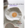 ĐĨA NHỎ ĐỰNG NƯỚC CHẤM BẰNG GỐM SỨ