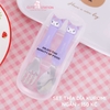 SET THÌA DĨA SANRIO/KUROMI NGẮN