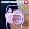 BÌNH NƯỚC MÁY ẢNH CUTE KÈM DÂY ĐEO
