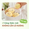 BỘT LÀM BÁNH MUFFIN CAM SỮA CHUA MĂMMY - HỘP 200G ( 6M+ )(HSD 14.01.2026)
