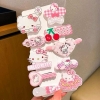 SET KẸP TÓC HELLO KITTY 10 PCS