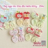 SET KẸP TÓC THÌA DĨA HELLO KITTY