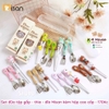 SET ĐŨA THÌA DĨA TẬP GẮP MISAN KÈM HỘP CAO CẤP