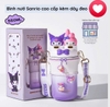 BÌNH NƯỚC SANRIO CAO CẤP KÈM DÂY ĐEO