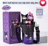 BÌNH NƯỚC SANRIO CAO CẤP KÈM DÂY ĐEO