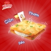 BÁNH NOUGAT HÀNH KẸP NHÂN KEM SỮA PHÔ MAI KENJU GÓI 120G (HSD 03.12.2024)