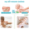 KHĂN HẠ SỐT DR.PAPIE HỘP 5 TÚI x 5 KHĂN - TỔNG 25 KHĂN (0M+/3M+)