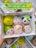 BÁNH BAO CUTE NHÂN KIM SA HỘP 6 CHIẾC ( BẢO QUẢN ĐÁ ) - GIAO HÌNH NGẪU NHIÊN