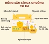 NƯỚC HỒNG SÂM LÊ VÀ HOA CHUÔNG - 40ML ( 2Y+ )