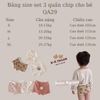 SET 3 QUẦN CHIP CHẤT LIỆU COTTON HOẠ TIẾT GẤU THỎ SIZE M
