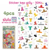 STICKER KẸP GIẤY