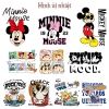 Hình ủi  nhiệt DISNEY - dùng trang trí quần áo cho bé,....sử du ngj đơn giản, độ bên cao