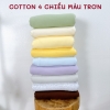 Vải thun cotton 4 CHIỀU MÀU - chất vừa, mềm mịn may sơ sinh, trẻ nhỏ