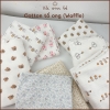 Vải cotton tổ ong (waffle) may quần áo sơ sinh, trẻ nhỏ, áo nữ,..... mặc hè thu