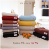 Vải cotton PC Hàn Quốc, 1m x 1m4, chất vừa, mềm mịn may hè thu cho mẹ và bé