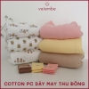 PC | Set vải thun cotton 2 lớp, dày vừa, mềm mại, thấm hút tốt, may đồ sơ sinh, trẻ nhỏ, trẻ lớn, mẹ bé.
