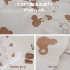 4C | Vải thun cotton 4 chiều in họa tiết đáng yêu cho trẻ sơ sinh, trẻ nhỏ, mẹ bé