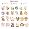 Hình ủi nhiệt - chủ đề động vật cute - dùng bàn là ép vào quần áo - hình sắc nét, k phai màu, giặt máy vô tư