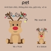 Hình ủi nhiệt, chủ đề noel