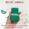 BO CỔ - Cuộn bo cổ bản 5-6cm dài 130 - 170cm, dùng làm bo cổ áo thun cổ tròn cho vải hè