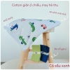 Vải thun cotton mỏng mát, may quần áo mặc hè cho bé