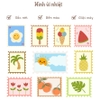 Hình ủi nhiệt - chủ đề CON TEM - ủi trang trí quần áo bằng bàn ủi, bền màu, giặt máy vô tư