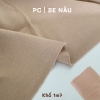 PC | Vải thun cotton PC màu trơn co giãn 2 chiều và 4 chiều, chất dày và dày vừa may sơ sinh đến bố mẹ