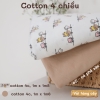 4C-PM | Set vải phối cotton 4c + Petit modal, may quần áo hè thu cho sơ sinh, đến mẹ bé