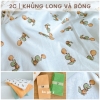 2C | Vải cotton 2C in họa tiết cho bé trai, bé gái,... may cho sơ sinh, trẻ nhỏ, trẻ lớn