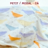 PM | Vải PETIT, MODAL in hoa tiết xinh xắn cho bé trai bé gái, vải phù hợp cho sơ sinh, trẻ nhỏ