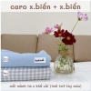 Set vải cotton caro phối màu trơn cho sơ sinh - mẹ bé, co giãn 2 chiều và 4 chiều, mềm mịn, thấm hút