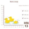 Hình ủi nhiệt - HÌNH NHỎ 5k - ủi quần áo, đầm váy, sử dụng bàn ủi ép hình - bền màu, giặt máy vô tư