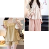 Vải THÔ COTTON - vải không co giãn, sử dụng may đầm váy, body suit, áo baby doll,... cho mẹ và bé