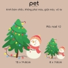 Hình ủi nhiệt, chủ đề noel