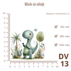 Hình ủi nhiệt - chủ đề động vật cute - dùng bàn là ép vào quần áo - hình sắc nét, k phai màu, giặt máy vô tư