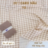 2C | Vải CARO 100% cotton, họa tiết vượt thời gian, màu sắc xinh xắn cho bé trai bé gái