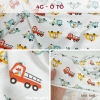 4C | Vải thun cotton 4 chiều in họa tiết đáng yêu cho trẻ sơ sinh, trẻ nhỏ, mẹ bé