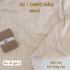 2C | Vải CARO 100% cotton, họa tiết vượt thời gian, màu sắc xinh xắn cho bé trai bé gái