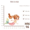 Hình ủi nhiệt - HÌNH NHỎ 5k - ủi quần áo, đầm váy, sử dụng bàn ủi ép hình - bền màu, giặt máy vô tư