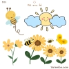 Set hình ủi cho bé (Mã: MO1 - MO22)